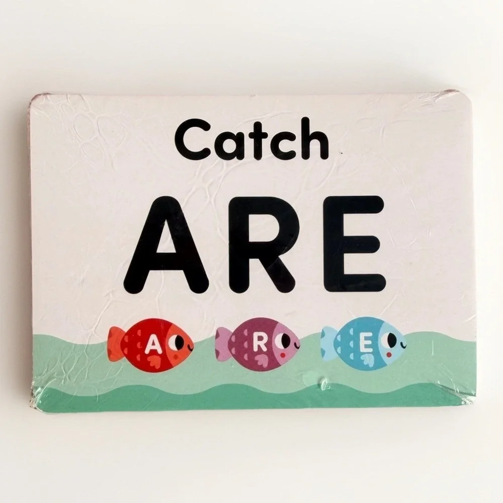Gigglescape Family Fish & Learn Game Educational Words Fishing Toy Learning Game